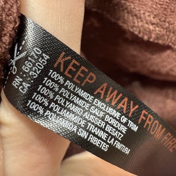 Anthropologie Brown Lace Slip Maxi Dress M NWT Boho Fall Romantic Unlined - Picture 9 of 9